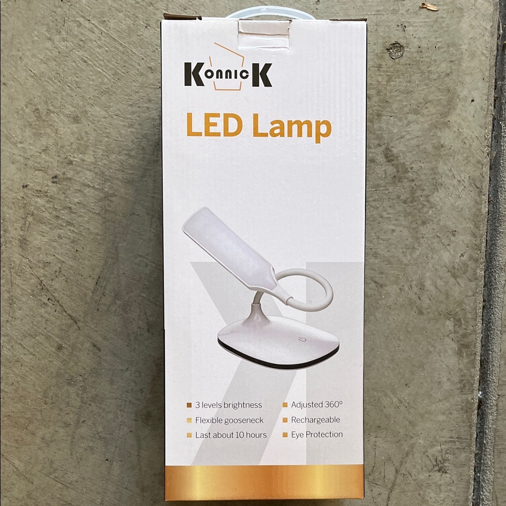 LED Desk Lamp with Flexible Neck